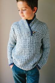 Pattern instructions are in english (uk). Boys Alpaca Tweed Jumper Free Pattern Boys Knitting Patterns Free Kids Knitting Patterns Knitting Patterns Boys