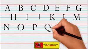 The spanish alphabet is easy to learn — it differs by only one letter from the english alphabet. Writing Alphabet Letters For Children Alphabet For Kids Alphabets I In 2021 Writing Alphabet Letters Letters For Kids Alphabet For Kids