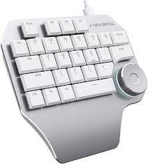 It was invented by c l scholes in the 1860s when he was working out the best place to put the keys on a manual typewriter. J Tech Digital Designer Keyboard Mechanical Keyboard With Smart Button Customized Shortcuts Aluminium Base Type C Connector Led Backlight For Windows Mac Design Software Wacom Photoshop Illustrator White Amazon De