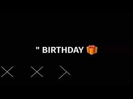 Happy Birthday Hindi Song Black Screen Whatsapp Status Videos Birthday Song Black Screen Yo Happy Birthday Lyrics Good Thoughts Quotes Happy Birthday Status