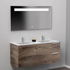 Hauteur 33 largeur 38,5 (38 po à l'arrière car fait sur mesure) profondeur 23 le lavabo mesure 20 x 17, on laisse le. Meuble Salle De Bains 3 Pieces L 120 X H 56 7 X P 45 5 Cm Pitaya Infini Leroy Merlin