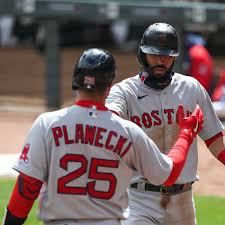 Check out the pvp battle mode only available in mlb 9 innings 20! Boston Red Sox Minnesota Twins It Took Seven Innings For Eight In A Row Over The Monster