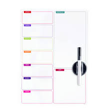 On va notamment choisir un tableau velleda aimanté si vous avez l'intention d'afficher certaines. Tableau Magnetique Hebdomadaire Planning Frigo