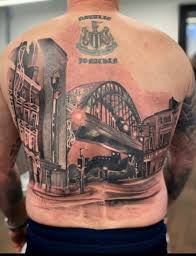 Every one of us is portrayed as though we are a caricature of what people want to see in a stereotype nufc fan: Another Quality Tattoo Sent In From Newcastle Fans Tv Facebook