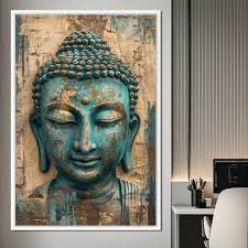 Meditative Harmony Tranquility: Buddha Wall Art