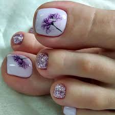 El arte de pedicura es una parte integral de la imagen de una chica moderna. Modelos De Unas Juveniles Pies Modelos De Unas