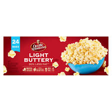 It's an exclusive kernel hybrid that pops up lighter and fluffier than ordinary popcorn. Orville Redenbacher S Gourmet Popcorn Light Buttery 24 80 G Costco