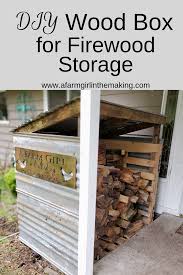 We have been using this diy tire rim wood stove daily for years now. Diy Wood Box For Firewood Storage Firewood Storage Outdoor Diy Wood Box Firewood Storage