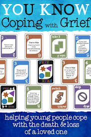 Uno Inspired Coping With Grief Game Helping Young People Cope With The Death And Loss Of A Loved One Helpfu Grief Activities Grief Therapy Grief Counseling