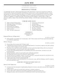 retail management professional