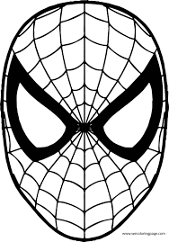 Mascara spiderman spiderman face spiderman cosplay spiderman suits cardboard mask diy cardboard cardboard castle how to make spiders mascara 3d. Superhero Masks Coloring Pages Coloring Home