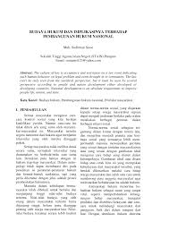 Seiring dengan perkembangan politik, ekonomi, teknologi dan informasi, maka kebijakan pengangkatan dokter dan bidan sebagai pegawai tidak tetap (ptt) dalam perjalanannya telah banyak mengalami berbagai perubahan pendekatan. Https Media Neliti Com Media Publications 285427 Budaya Hukum Dan Implikasinya Terhadap P F991ffc1 Pdf