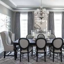 The table has four post legs, minimal aprons, and a square tabletop for a simple silhouette. 160 Black And White Dining Room Ideas Black And White Dining Room White Dining Room Home Decor