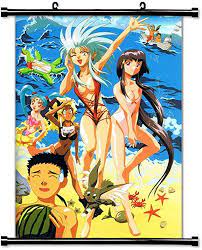 Amazon.com: Tenchi Muyo Anime Fabric Wall Scroll Poster (16