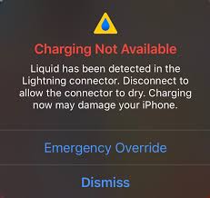 With water present in the port, if you end up putting your galaxy note 8 or s8 on charge, the device can potentially short circuit/damage itself. Is This New Liquid Detected In Lightning Connector Macrumors Forums