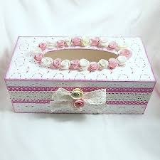 boite a mouchoir rose boite a mouchoir boites decorees decorer boite
