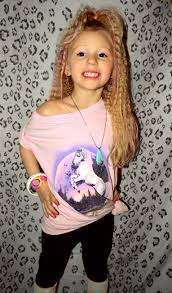 80 S Toddler Aerobics Hair Clothing Little Miss Jane Fonda Haha Cute Girl Costumes Girls Tshirts 80s Girl Costume