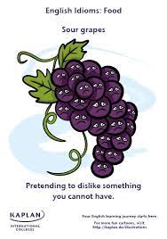 Idioms Sour Grapes Kaplan International Colleges Blog Idioms English Idioms Teaching Idioms