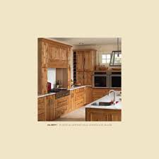 Natural stained hickory is very rustic cabinetry. Mid Continent Cabinetry Idea Book