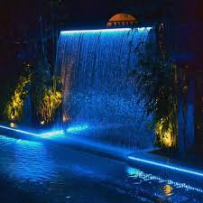 Top 60 Best Pool Waterfall Ideas Cascading Water Features Pool Waterfall Backyard Pool Landscaping Pool Water Features