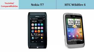 Nokia T7 versus HTC Wildfire S, Full ...