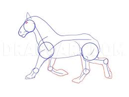Below are the individual steps you can click on each one for a high resolution printable pdf version. How To Draw A Mustang Horse Step By Step Drawing Guide By Dawn Dragoart Com