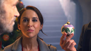Lacey Chabert, star of tomorrow's all-new movie "Christmas in Rome," wishes  you all good tidings!