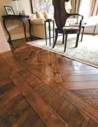 Herringbone Wood Floors Meet Straight Boards Transition Is At Wall Area Which Helps To Def Herringbone Wood Floor Herringbone Hardwood Floors Diy Wood Floors