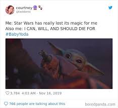 30 Baby Yoda Memes To Save You From The Dark Side Star Wars Memes Yoda Star Wars