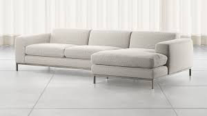 Gather couch crate and barrel. Nixie Grey 2 Piece Sectional Sofa Crate And Barrel 2 Piece Sectional Sofa Living Room Sofa Design Sectional Sofa