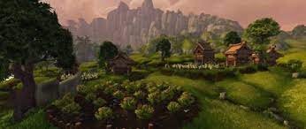The Tiny Town Of Stoneplow World Of Warcraft Valley Of The 4 Winds Region Wow Worldofwarcraft Pandaria Landscape V World Of Warcraft Warcraft Landscape
