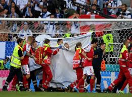 Danish international footballer christian eriksen was given chest compressions by medics during the euro 2020 clash against finland in copenhagen on saturday. Mcx4rc7qa2tf2m