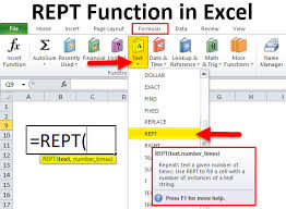 Rept In Excel Formula Examples How To Use Rept Function