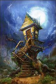 The Witch House Witch House Concept Art Digital Painting