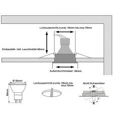 Einbautiefe deckenstrahler vergleich ᐅ ausführlicher ratgeber ausgezeichnete einbautiefe deckenstrahler aktuelle schnäppchen vergleichssieger → jetzt direkt vergleichen. 5er Set Einbaustrahler Mit Led Und Gu10 Fassung Farbe Edelstahl Geburstet 230v Ebay