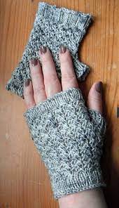 Kostenlose Strickmuster Fur Arya Stulpen Crochet Mittens Free Pattern Fingerless Gloves Knitted Crochet Mittens