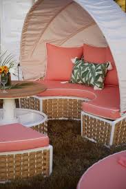 Baleares Latte Daybed Frontgate In 2020 Round Ottoman Cushion Design Frontgate