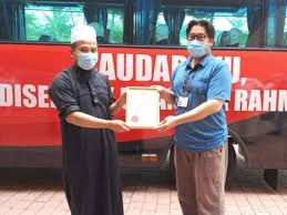 Timbalan menteri luar, datuk kamaruddin jaffar dalam satu kenyataan, berkata pendakwah berkenaan ke mesir untuk misi berkenaan bermula 25 hingga 30 mei. Ebit Lew Sumbang Bas Coaster Kepada Htar