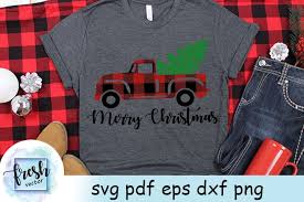 Download old truck merry christmas png image for free. Christmas Truck Tree Svg Merry Christmas Svg Buffalo Plaid 904665 Cut Files Design Bundles
