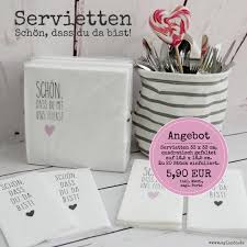 Servietten im angebot große auswahl top marken servietten auf real.de entdecken & sparen jetzt bestellen! Servietten Hochzeit I Schon Dass Du Da Bist