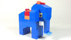 How To Build Lego Circus Elephant 4628 Lego Fun With Bricks Building Ideas For Kids Toy Blocks Lego Lego Diy