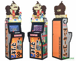 He used plans from jakobud.com and it took him about 30 hours to build. You Can Actually Play This 1 2 Scale Nintendo Arcade Cabinet Made From Over 15 000 Lego Pieces Exclusive The Brothers Brick The Brothers Brick