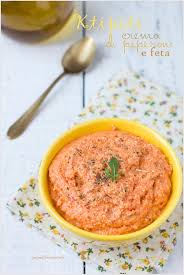 Condimento a base di peperoni grigliati biologici. Ktipiti Crema Di Peperoni E Feta Panelibrienuvole
