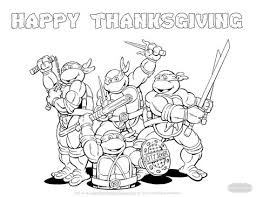 Thanksgiving Coloring Pages Turtle Coloring Pages Superhero Coloring Pages Ninja Turtle Coloring Pages