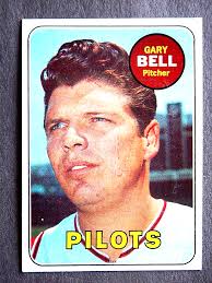 Gary Bell #377 Topps 1969 Baseball Card (Seattle Pilots) G