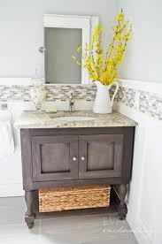 Modified Turned Leg Vanity Do It Yourself Home Projects From Ana White Pottery Barn Inspired Home Decor Diy Bathroom Vanity