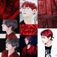 Bts v aka kim taehyung is known for his aesthetic visuals. Kim Taehyung Bts V Alien Aesthetic 1 Red Army Aesthetics Amino