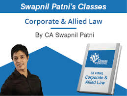 Ca Final Corporate Allied Law Charts Ppt Books By Ca