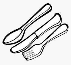 Free download 34 best quality kitchen utensil silhouette at getdrawings. Silverware Free Stock Photo Utensils Clipart Black And White Hd Png Download Transparent Png Image Pngitem