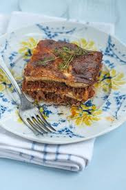 A Lighter Moussaka Moussaka Mediterranean Recipes Greek Recipes